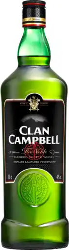 Auchan Clan campbell whisky clan campbell offre