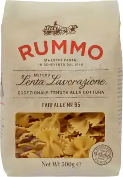Auchan Rummo farfalle n°85 rummo offre