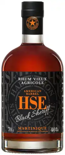 Auchan Hse rhum rhum hse vieux black sheriff offre