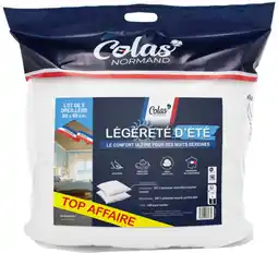 Auchan Colas normand couette légèreté d'été colas normand offre