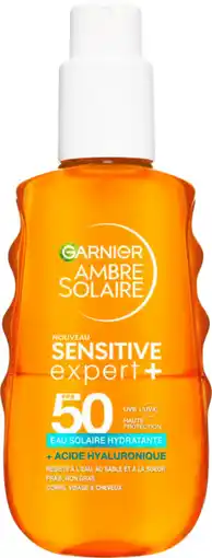 Auchan Garnier spray ambre solaire sensitive garnier offre