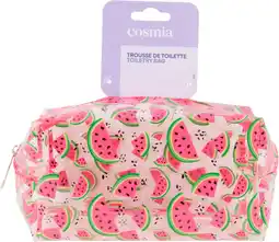 Auchan Cosmia trousse de toilette pastèques cosmia offre
