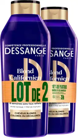 Auchan Dessange shampoing nutri correcteur dessange offre