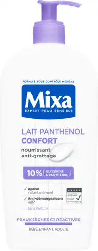Auchan Mixa lait corps panthénol confort mixa offre