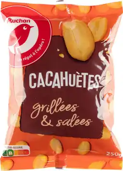 Auchan Auchan cacahuètes grillées et salées auchan offre