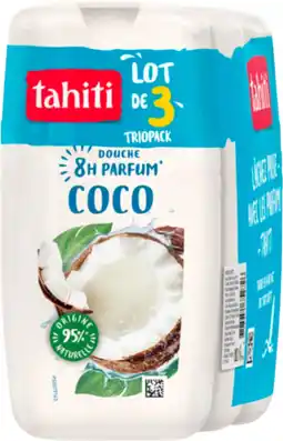 Auchan Tahiti gel douche coco tahiti offre