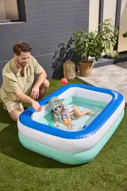Auchan Onetwofun piscine rectangulaire offre