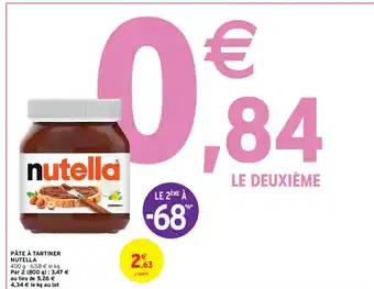 Intermarché Pâte à Tartiner offre
