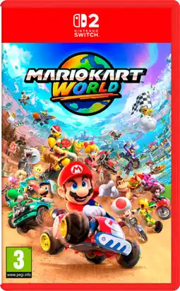 Auchan Nintendo le console nintendo switch 2 + le jeu nintendo switch 2 mario kart world offre