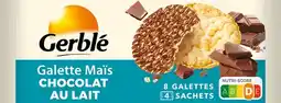 Auchan Gerble galette maïs chocolat au lait gerblé offre