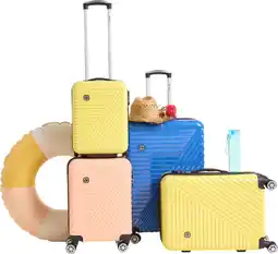 Auchan Airport valise rigide airport shiny 44 cm offre