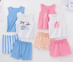 Auchan In extenso débardeurs ou shorts bébé inextenso offre