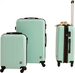 Auchan Airport valise rigide airport dots 55 cm offre