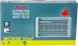 Auchan Auchan destructeur d'insectes 20w offre