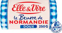 Auchan Supermarché Elle & vire beurre de normandie rouleau doux elle & vire offre