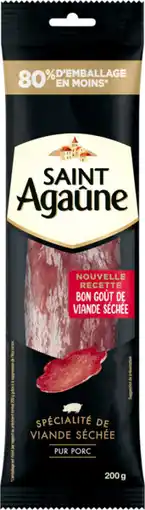 Auchan Supermarché Saint agaune spécialité de viande séchée saint agaûne offre