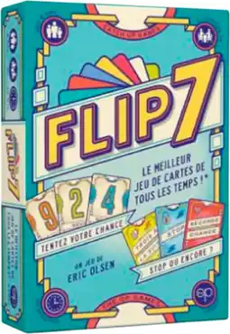 Auchan Supermarché Blackrock games flip 7 offre
