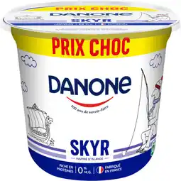 Auchan Supermarché Danone skyr nature danone offre