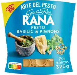 Auchan Supermarché Rana girasoli pesto, basilic & pignons arte del pesto rana offre