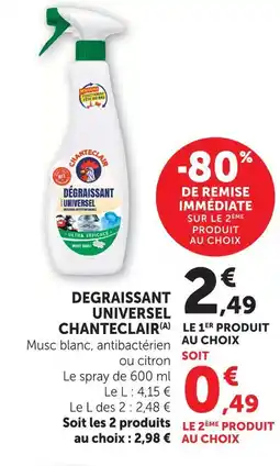U Express Chanteclair dégraissant universel offre