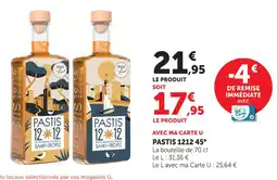 U Express Pastis 1212 45° offre