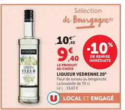 U Express Vedrenne liqueur 20° offre