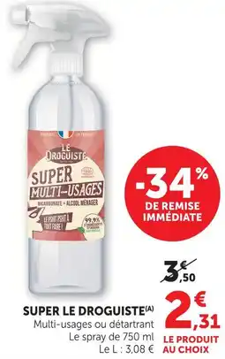 U Express Le droguiste super multi-usages offre
