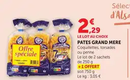 U Express Grand mere pates offre