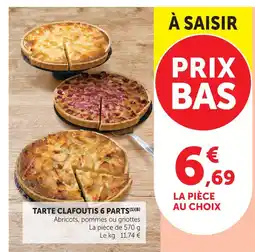 U Express Tarte clafoutis 6 parts offre
