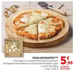 U Express Mix'buffet pizza offre