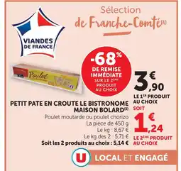 U Express Maison bolard petit pate en croute le bistronome offre