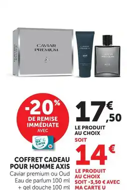 U Express Axis coffret cadeau pour homme offre