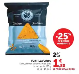 U Express Fox nut & snacks tortilla chips offre