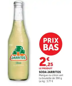 U Express Jarritos soda offre