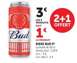 U Express Bud 5° bière offre