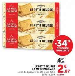 U Express La mère poulard le petit beurre pur beurre offre