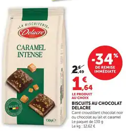 U Express Delacre biscuits au chocolat offre