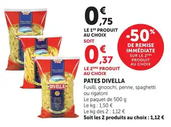 U Express Divella pâtes offre