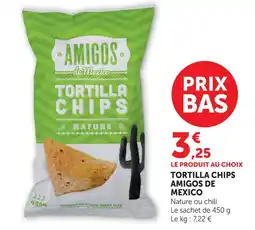 U Express Amigos de mexico tortilla chips offre