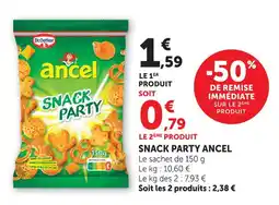 U Express Ancel snack party offre