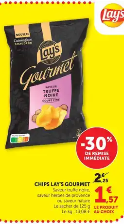 U Express Lay's chips gourmet offre
