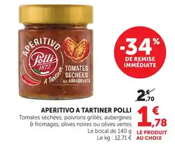 U Express Polli aperitivo a tartiner polli offre