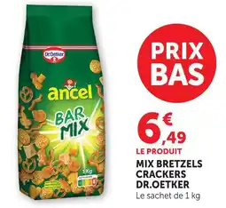 U Express Dr.oetker mix bretzels crackers offre