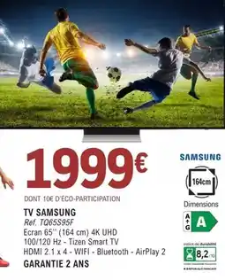 E.Leclerc Samsung - tv offre