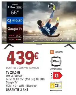 E.Leclerc Google - tv offre