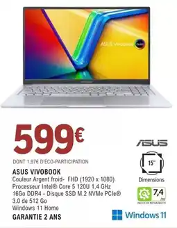 E.Leclerc Asus - vivobook offre