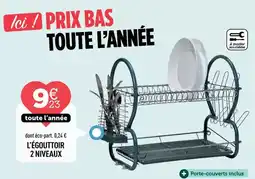 Centrakor L'égouttoir 2 niveaux offre