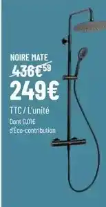 BigMat Noire mate offre