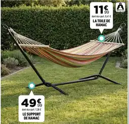 Centrakor Le support de hamac offre