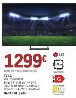 E.Leclerc Lg - tv offre